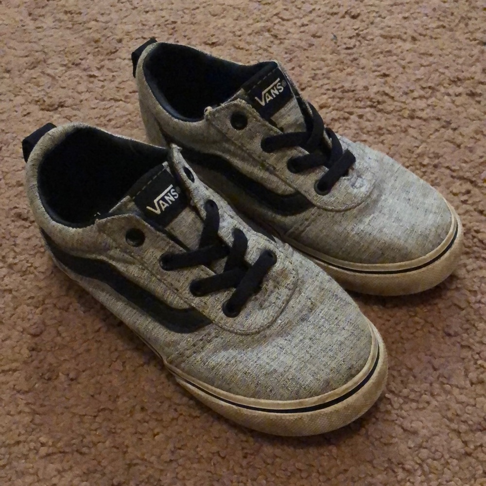 Toddler Light Grey Vans